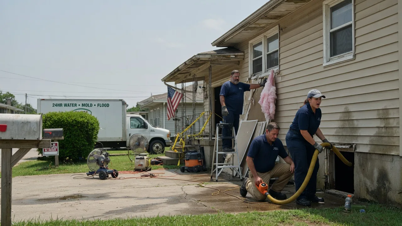 Water Damage Repair in Poth, TX near me